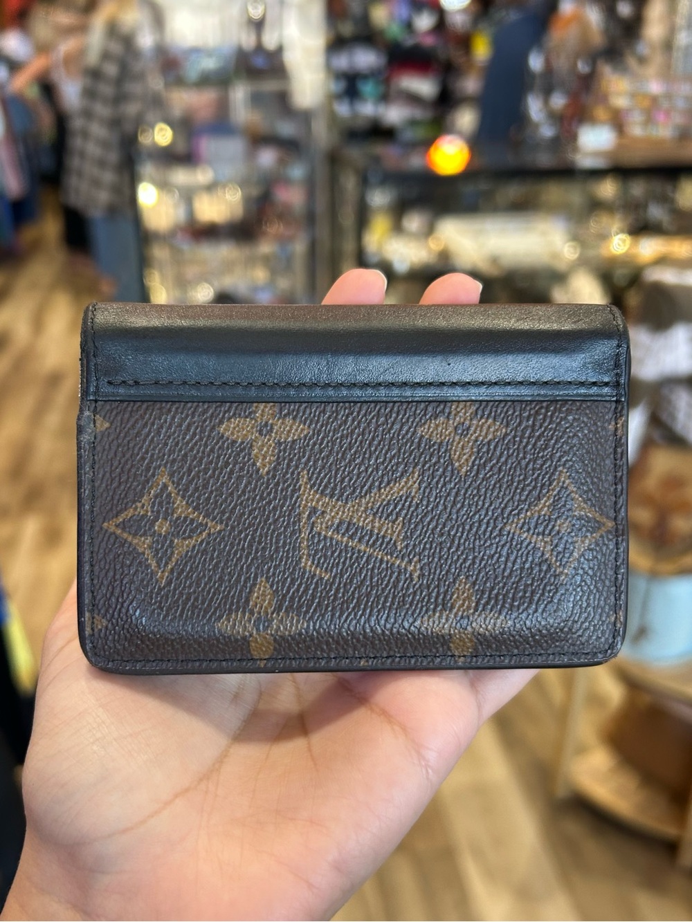 Louis Vuitton Monogram Macassar Neo Porte Cartes Card Holder